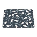 Bonamaison Rechthoekige muismat met digitale print, antislip onderkant, voor kantoor en thuis, 22 x 18 cm