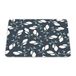 Bonamaison Rechthoekige muismat met digitale print, antislip onderkant, voor kantoor en thuis, 22 x 18 cm