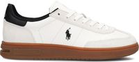 Polo Ralph Lauren Bedford Pp Sneakers Low Top Lace D Dames Leer Wit Maat 41