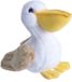 Wild Republic Pluche Pelikaan - knuffel vogel - 13 cm - zeevogels