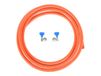 Obelink tuyau de gaz avec colliers de serrage - 3 m