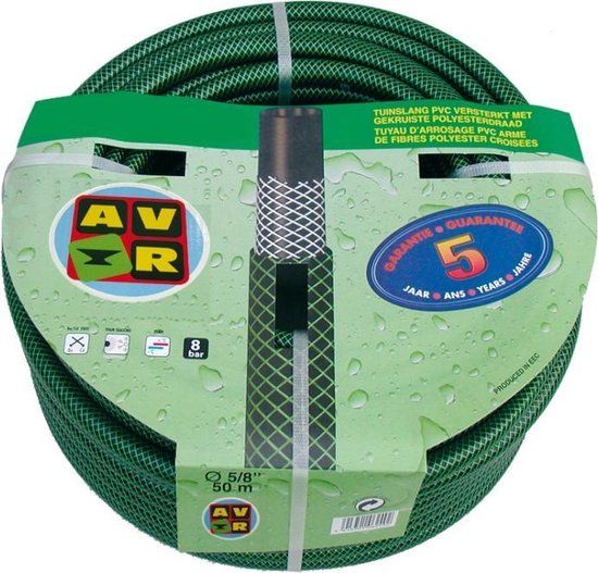 Talen Tools Groene Tuinslang - 25 m - Versterkt - 1/2 inch