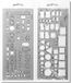 Koh-i-Noor Set of 3 Electro Sjablonen