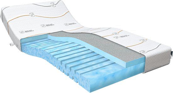 M line Cool Motion 1 Matras - 90 x 210 cm - Zacht Ligcomfort - Anti-allergie
