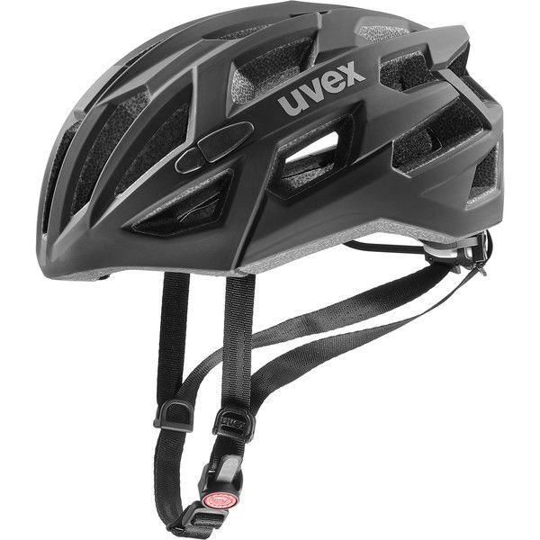 UVEX Race 7 - Fietshelm - Zwart - Maat 55-61