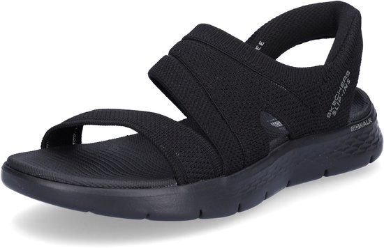 Skechers Slip-ins Go Walk Flex Zandal-Enticing - Women's Sandals - Black - Size 39