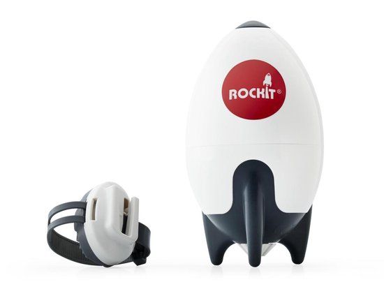 Rockit Baby Rocker voor Kinderwagen - Wit/Zwart/Rood