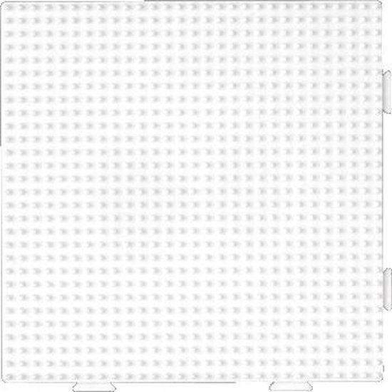 Hama Strijkkralen Grondplaat Vierkant Inst Groot - Grijs