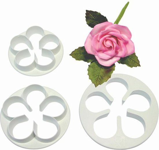 PME Uitstekerset Petal 5-blads Groot set/3