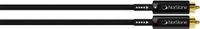 NorStone Arran RCA 150 RCA Interlink Kabel Zwart 1,5 meter (2 stuks)