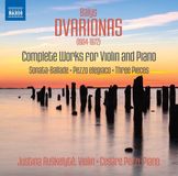 Outhere Naxos Justina Auskelyte & Cesare Pezzi - Dvarionas: Complete Works For Violin And Piano (CD)