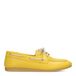 Poelman Callie leren bootschoenen - geel