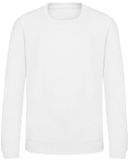 Just Hoods AWDis Sweat Kinder Arctic White maat 5/6 (S)