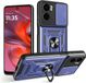 Techsuit Hoesje geschikt voor Motorola Moto G05 / Moto E15 - Camshield Back Cover - Blauw