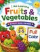 J'apprends les fruits et légumes : Livre d'activités pour enfants de 2 à 5 ans