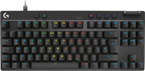 Logitech G PRO X TKL RAPID QWERTZ EU Layout Zwart