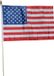 Merkloos / Sans marque Promex Gmbh Luxe zwaaivlag Amerika - USA - op stok - 30 x 45 cm - landen versiering - supporters