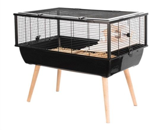 Zolux Knaagdierkooi Neo Nigha Zwart 78X48X64,5 cm