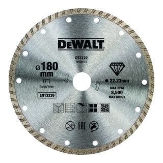 DEWALT diamantdoorslijpschijf Eco1 Turbo 180 mm DT3722-QZ