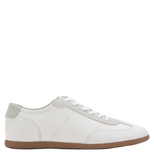 Mango Man leren sneakers - wit