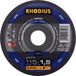 Rhodius 208699 Disque à tronçonner droit 115 mm 1 pièce(s) Acier