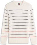 Tommy Hilfiger Tommy Jeans Gebreide Trui Heren M Lange Mouw Ronde Hals Gerecycled Katoen Casual