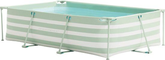Swim Essentials Opzet Zwembad 300x200x75 cm Groen/Wit