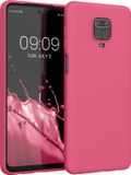 kwmobile telefoonhoesje geschikt voor Xiaomi Redmi Note 9S / 9 Pro / 9 Pro Max - Hoesje voor smartphone - Back cover in awesome pink