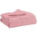 Duvet d'été rose 200 x 200 cm microfibre