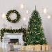 QLS Kunstkerstboom NK10 180 cm Spar met standaard Dennenboom