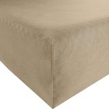 Bassetti Hoeslaken Uni 4A/498 taupe katoen/elastaan