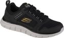 Skechers Track-Knockhill Mannen Zwart Sneakers Maat 42,5
