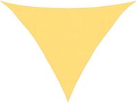 vidaXL Zonnezeil 160 g/m² 4x4x5,8 m HDPE Beige