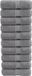 vidaXL Gastendoekjes SOLUND 10 stuks 600 g/m² 30x50 cm Grijs