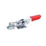 Ganter Normelemente | Sluitspanner voor trekspanning - GN 851-160-T2 | staal | verzinkt, blauw gepassiveerd | 1 stuk, houdkracht F: 1600 N