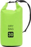 vidaXL - Drybag - 30 L - PVC - Groen