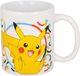Pokémon Pokemon Koffiemok - drinkbeker - wit/geel - 300 ml - mokken - keramiek - stripfiguur print Pikachu