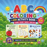 ABC Coloring and Activity Book