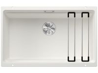 Blanco ETAGON 700-U Silgranit spoelbak, 730x460 mm, met verschillende niveaus, wit