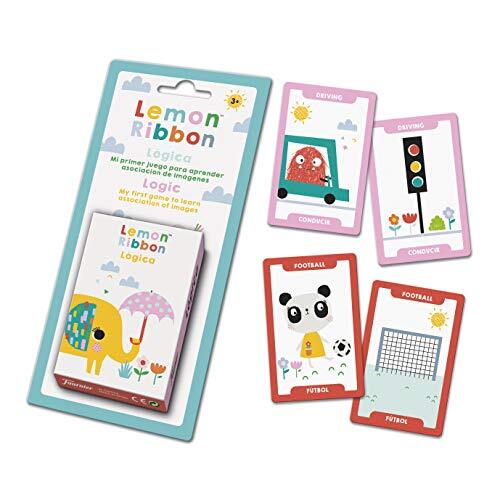 Fournier Leveranda - Lemon Ribbon Logica Mijn eerste spel om de beeldverbanden te leren kennen. Educatief spel voor kinderen, meerkleurig (1044175)