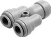 HAJUS AG Y - prise - raccord pour tuyau 5/16" Gris Plastique