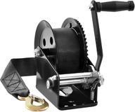 VEVOR Kabellier 725,7kg Handkabellier 224x151x177mm Bootlier 2-weg Ratel/1-speed Handlier met Ca. 10m Polyester Band Bandlier met Ergonomische Handgreep Handkabellier voor Voertuigen en Boten