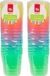Excellent Houseware verres à shot - 40x - couleurs - plastique - 30 ml - réutilisable