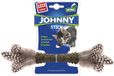 GiGwi Johnny Stick Met Dubbelzijdig Veren - Kattenspeelgoed - Grijs