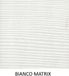 Sans marque Cadres de porte coulissante Verre - Ensemble de cadre de porte - Gain de place - Design Matrix - Blanc