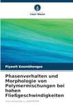 Phasenverhalten und Morphologie von Polymermischungen bei hohen Fließgeschwindigkeiten: Eine Fallstudie zu SAN/PMMA