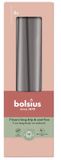 Bolsius Essentials Dinerkaars Antraciet 24,5 cm 32 stuks