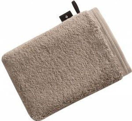 Vossen Vegan Life washand - Khaki - 16x22 cm