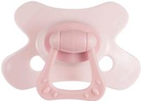 Difrax Fopspeen Natural 6+ mnd Roze - 2 x - Voordeelverpakking
