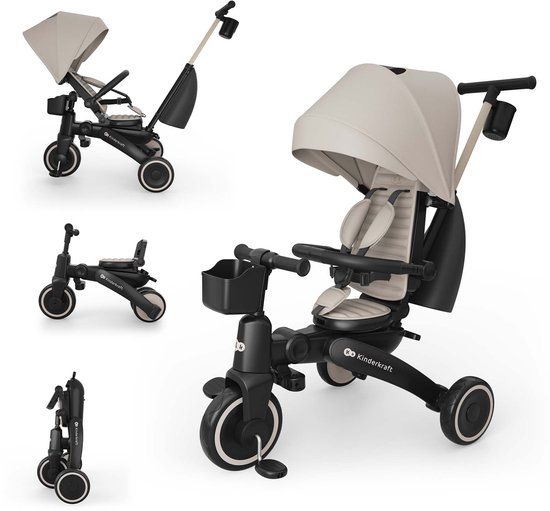 KinderKraft JAZZ 3 Driewieler Beige